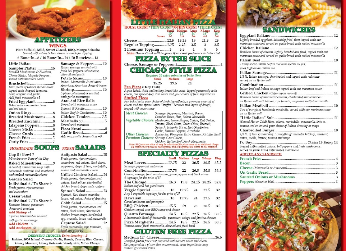 Menu Little Italian Pizza-1