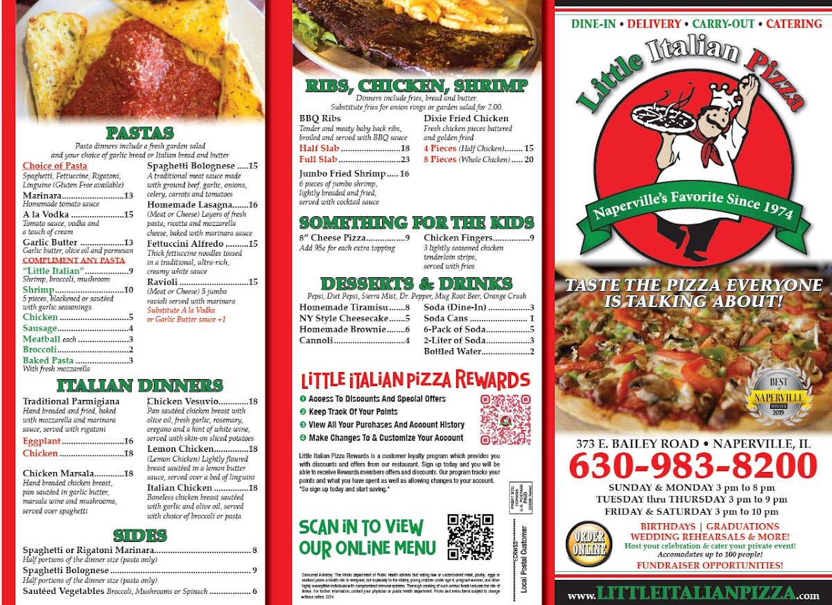 Menu Little Italian Pizza-2