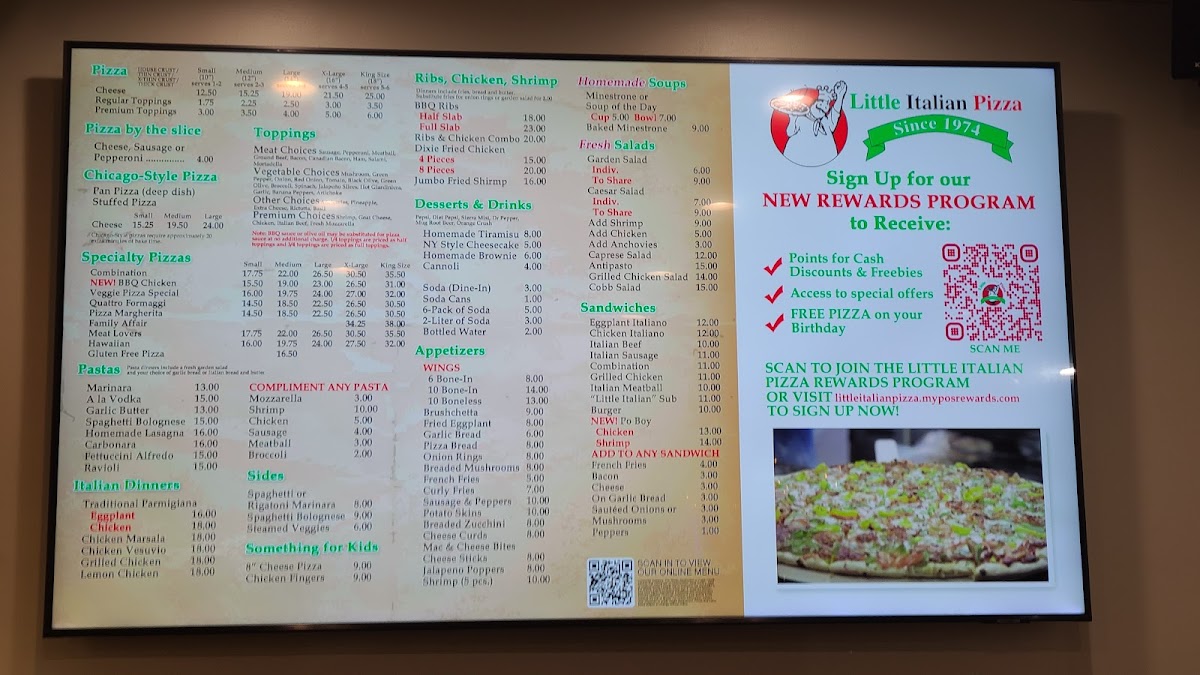 Menu Little Italian Pizza-5