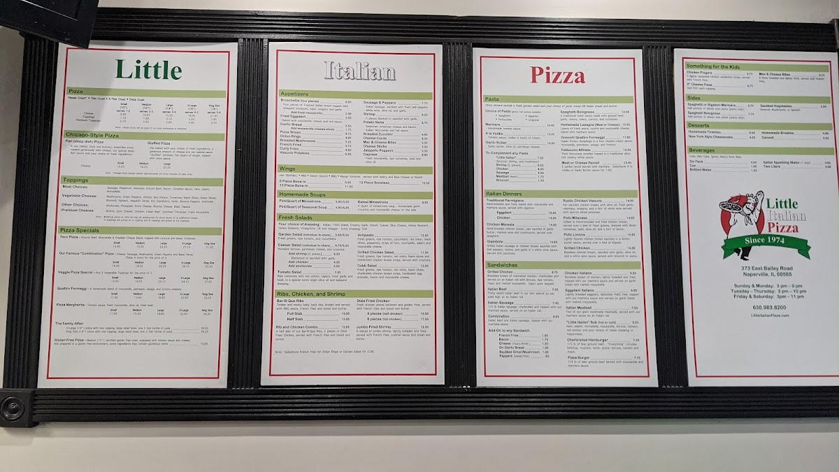 Menu Little Italian Pizza-6